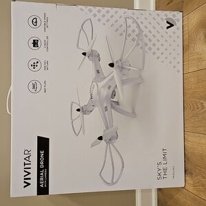 Vivitar White Aerial Drone with Camera